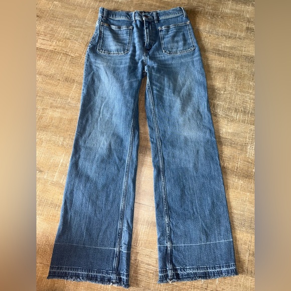 Polo Ralph Lauren Denim - Polo Ralph Lauren (30R) Denim Bootcut Jeans with Frayed Bottom Hem